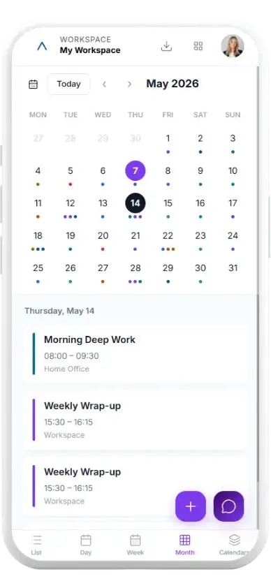 InfoPeak Calendar